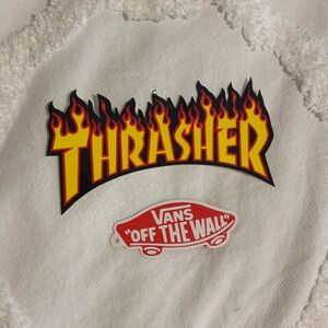 Thrasher + Vans Stickers